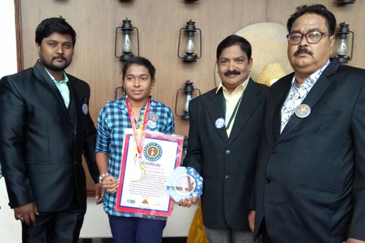 Vizag girl bags the prestigious Jeevan Raksha Padak award