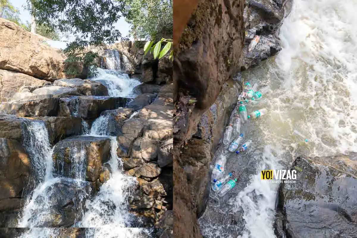 Swachh Vizag? Maybe use the bin next time before pointing fingers