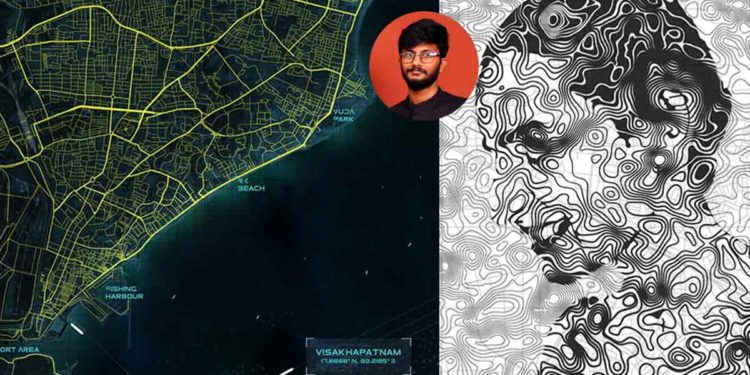 Meet Hari Kantha, a Vizag-based illustrator weaving magic with cartography