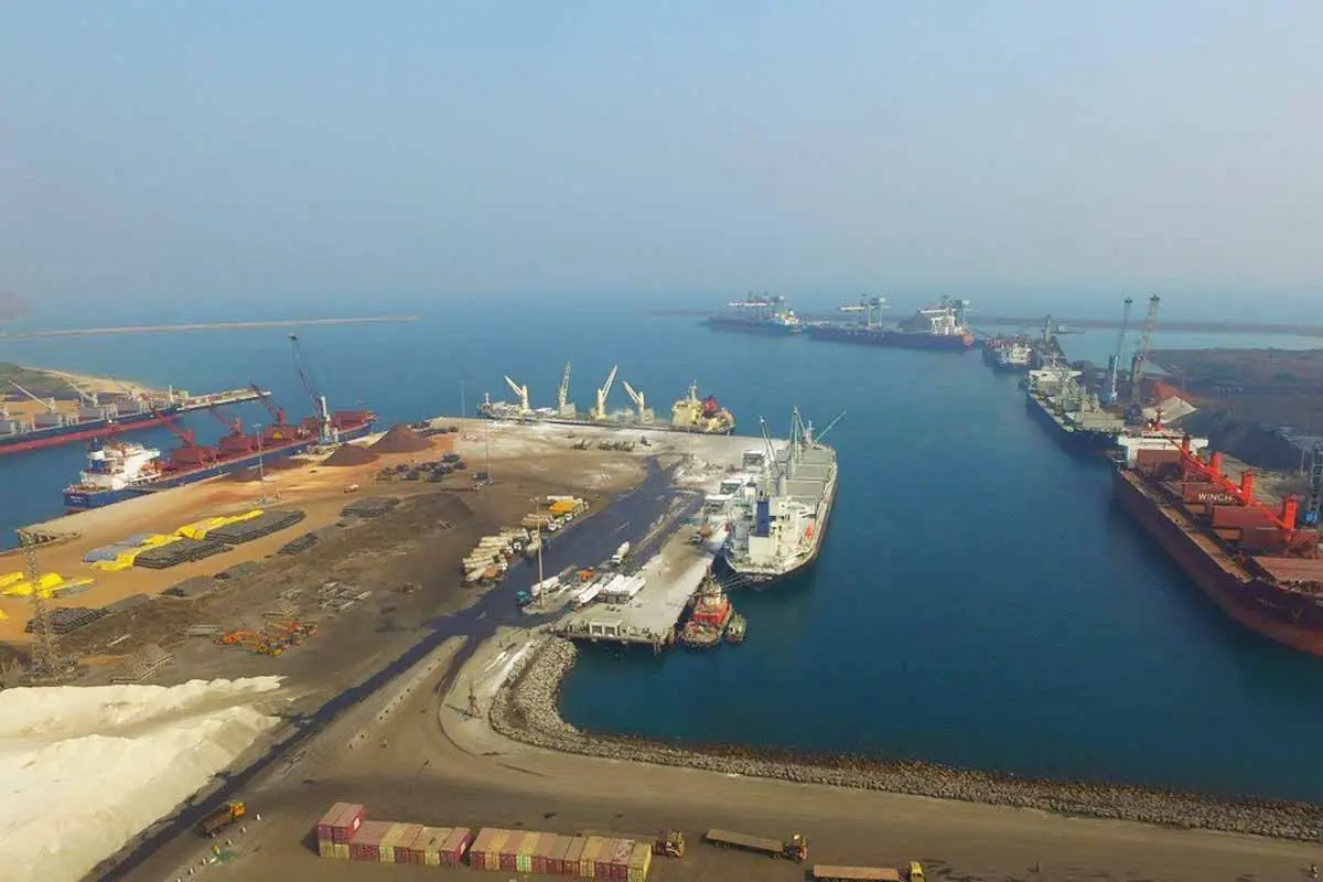 Gangavaram Port in Vizag