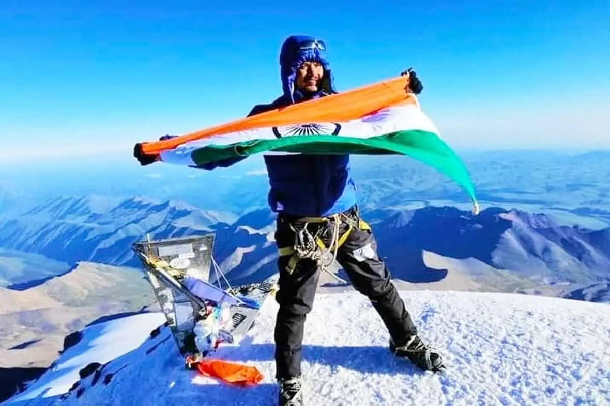A passionate mountaineer and a Guinness World Record holder: Meet Krishna Prasad from Vizag