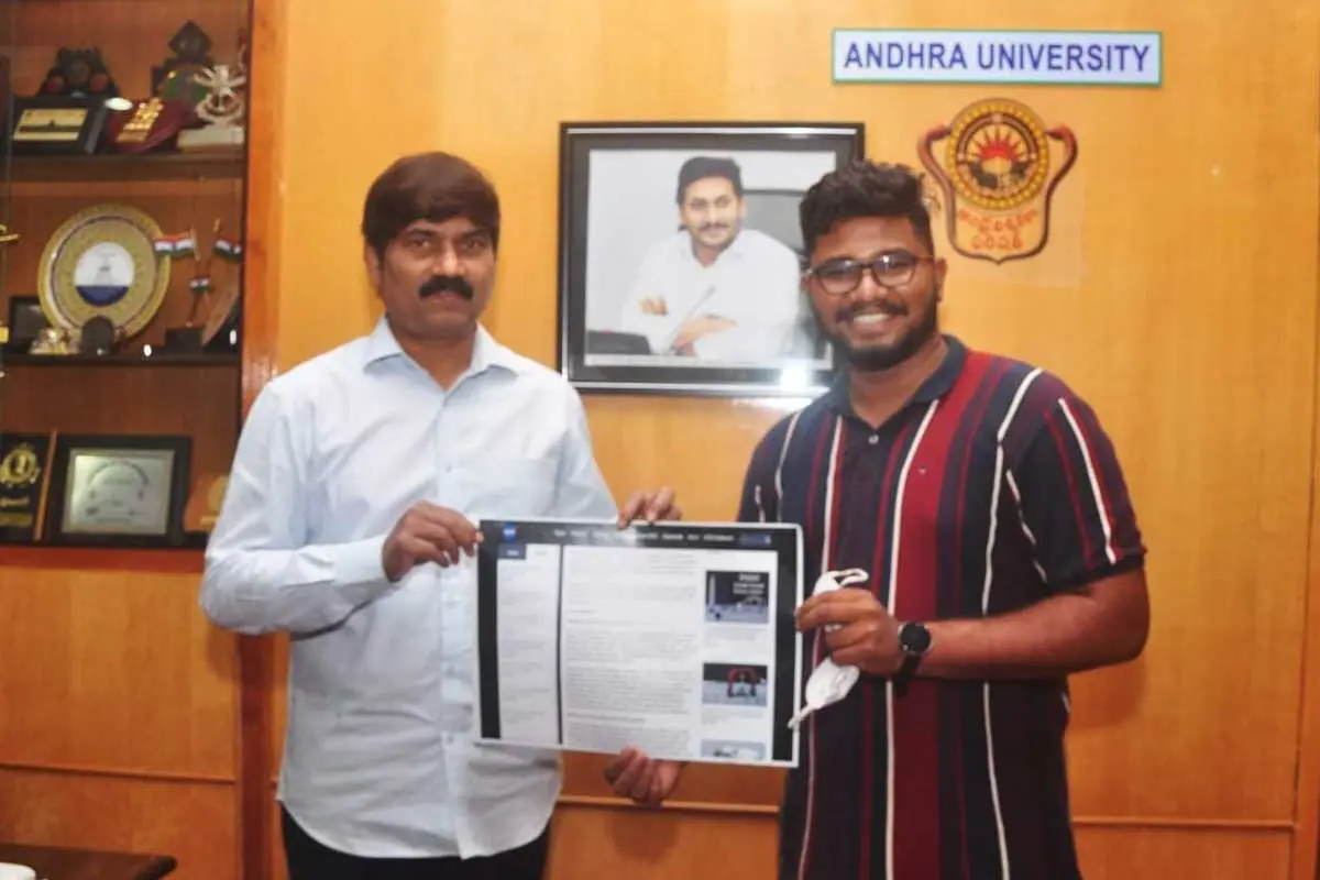 Vizag youth bag prestigious honours at NASA