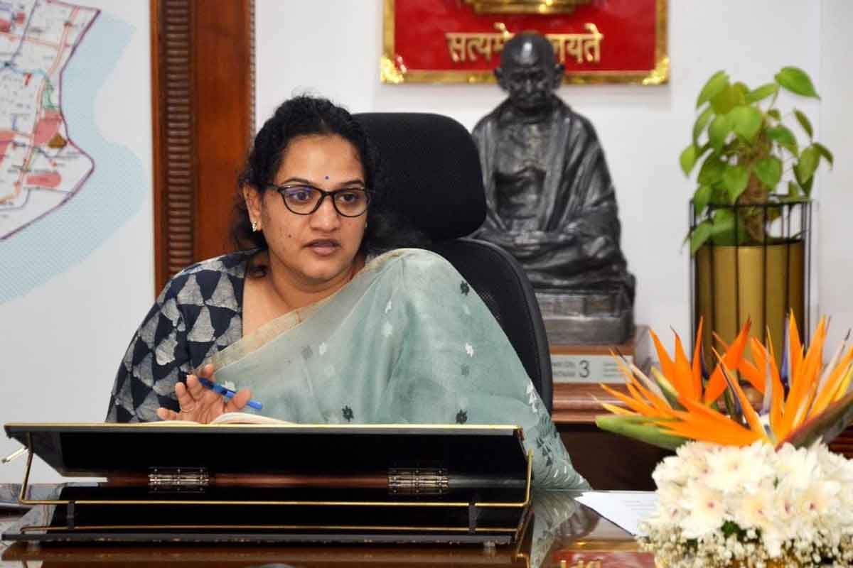 Dr G Srijana appointed back as the Commissioner of GVMC