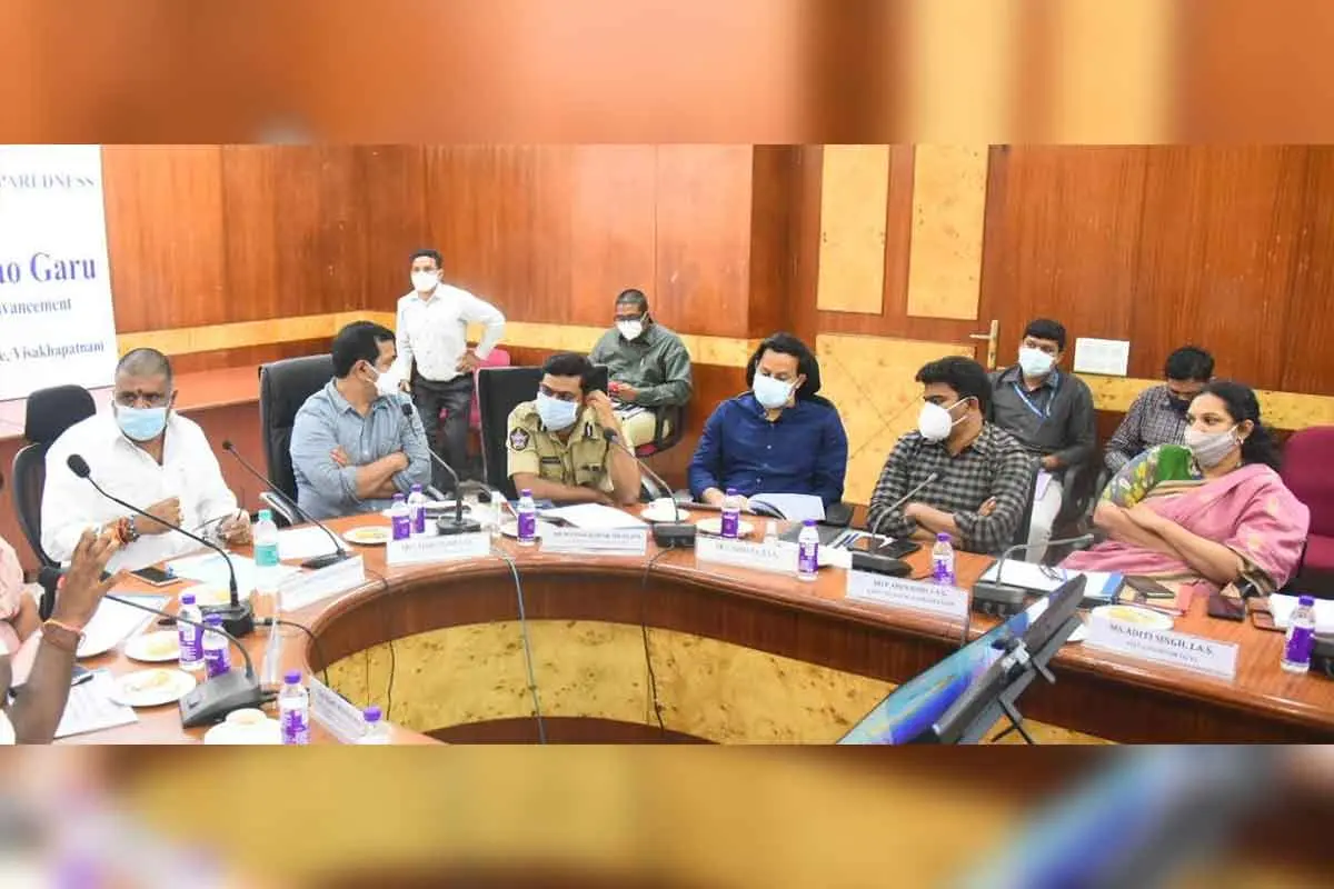 Visakhapatnam covid meeting