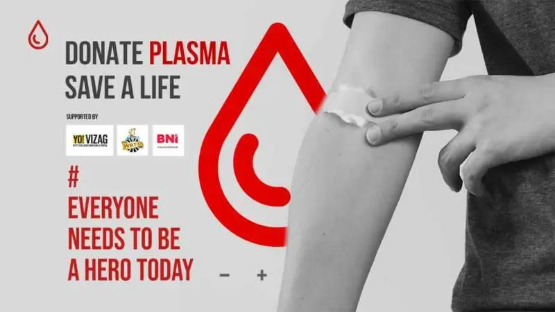 Donate Plasma in Visakhapatnam to save a life