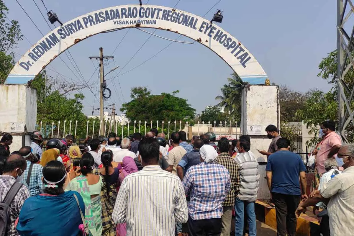 Second wave in Vizag