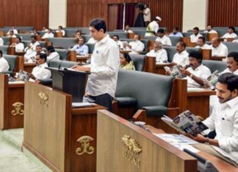 AP Finance Minister reads the State Budget 2021-22 at Assembly session