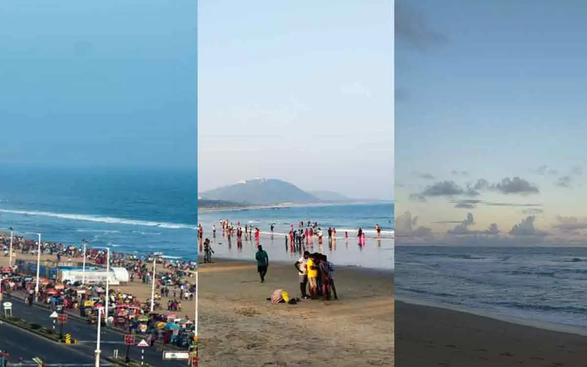 3 main beaches of Vizag