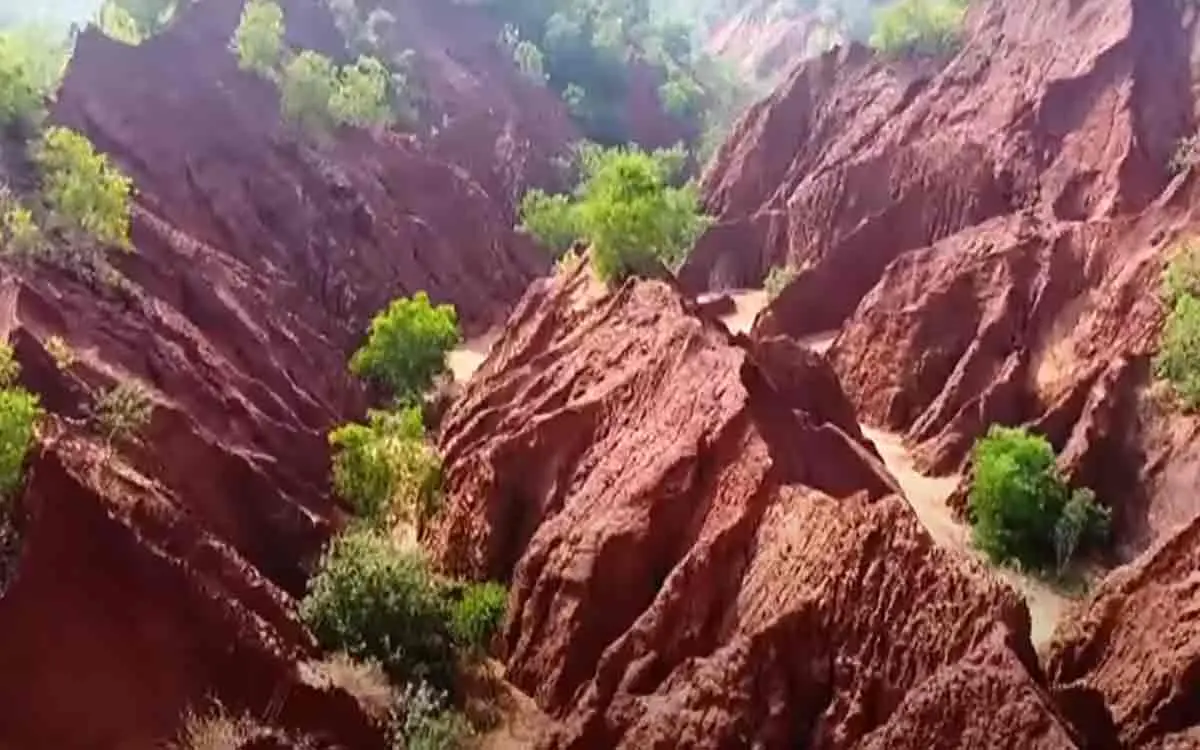 Erra Matti Dibbalu in Vizag identified for the UNESCO tag from AP