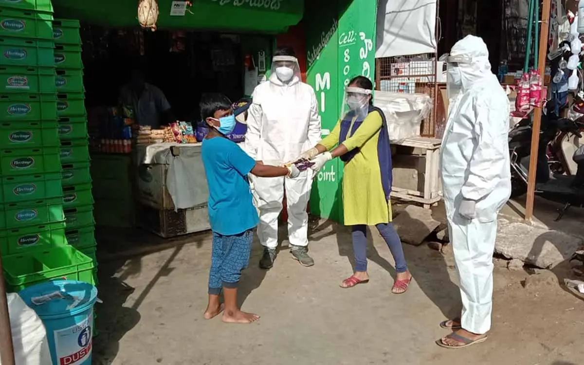 Children orphaned due to Covid-19 to be kept under shelter in Vizag