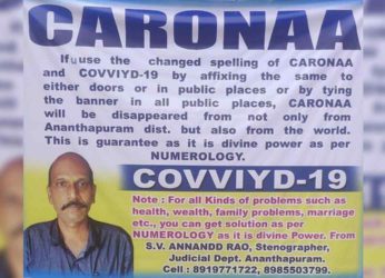 Hilarious Twitter reactions to the ‘Covviyd’ poster by Andhra man