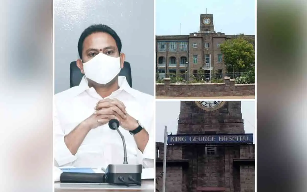 Health Minister praises KGH team for surgery on pregnant woman in Vizag