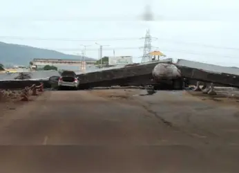 2 arrested by police in connection with the Anakapalli flyover accident