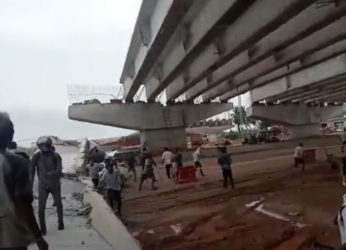 Flyover collapses in Anakapalli; 2 deaths reported so far