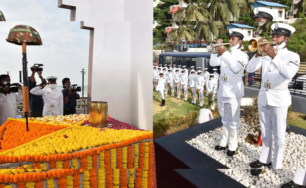 Kargil Vijay Diwas: Indian Navy in Vizag honours the sacrifices made
