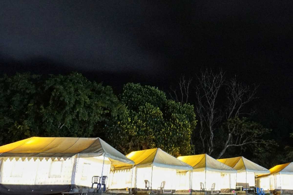 List of resorts and tent services where you can stay on your trip to Araku