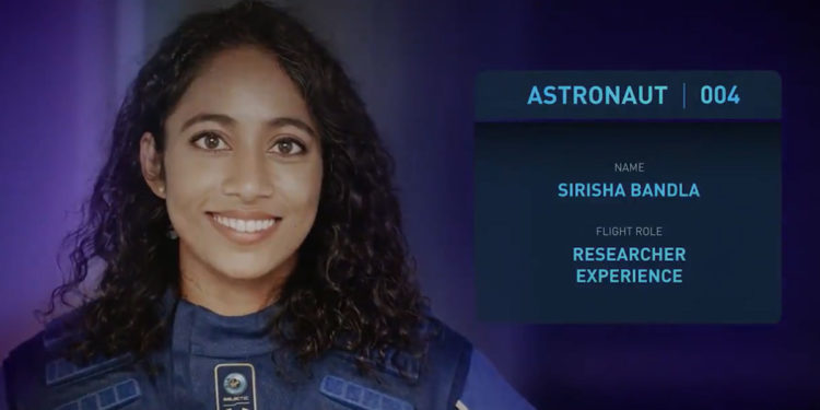 Pride envelopes AP as Sirisha Bandla returns from outer space