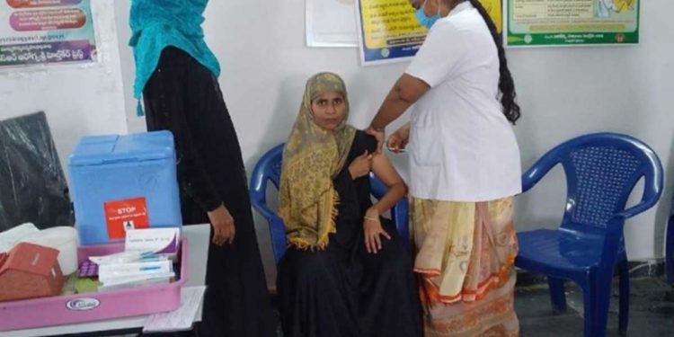 Women ahead of men in Covid-19 vaccination numbers in Vizag