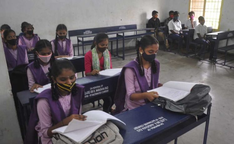 Schools reopen in AP under strict guidelines by the State Government