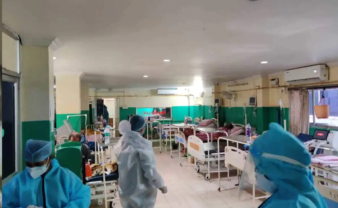 District Collector checks maintenance services at KGH Vizag during a visit