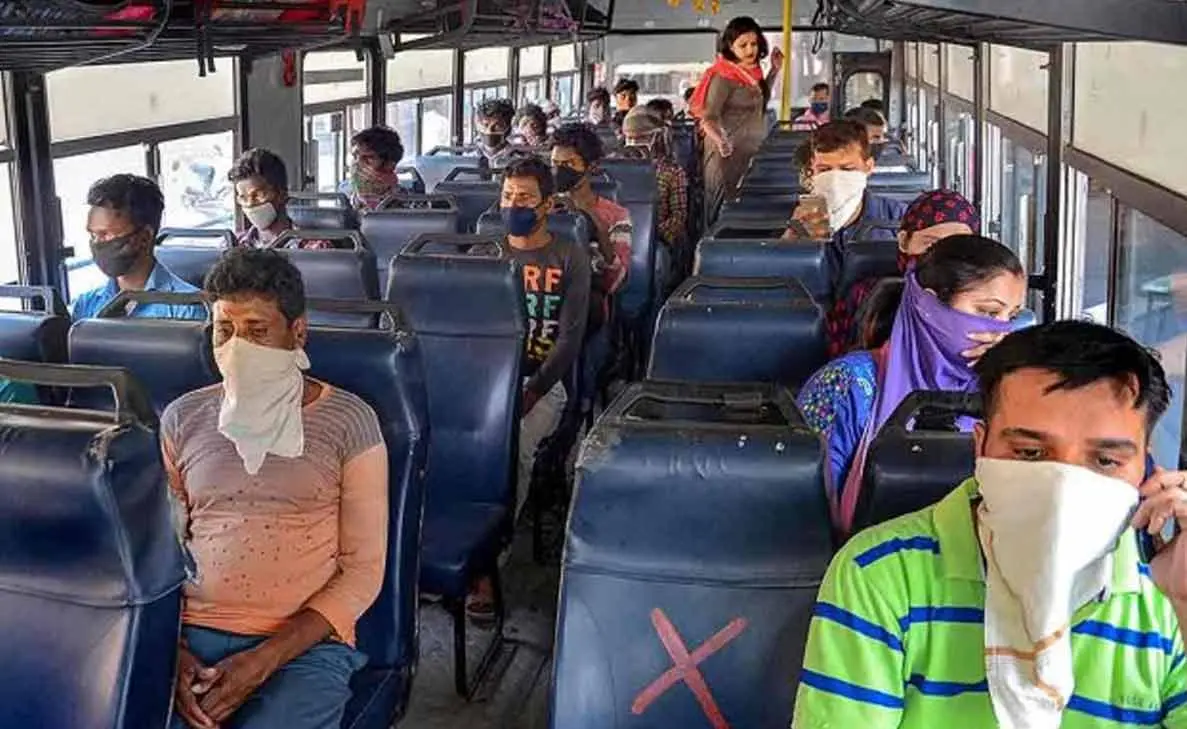 62-year-old man dies of heart attack while travelling on an APSRTC bus, visakhapatnam