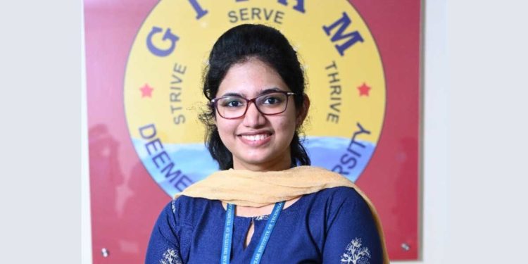 4th year GITAM student bags a whopping package in placements