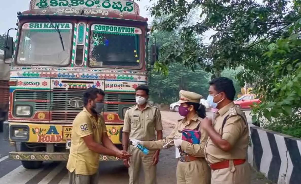 RTO officials book 12 cases on vehicles in Vizag that haven't paid tax