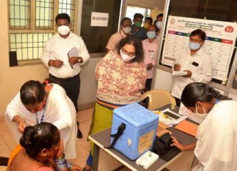 Visakhapatnam stays on top in overall vaccination numbers in the state