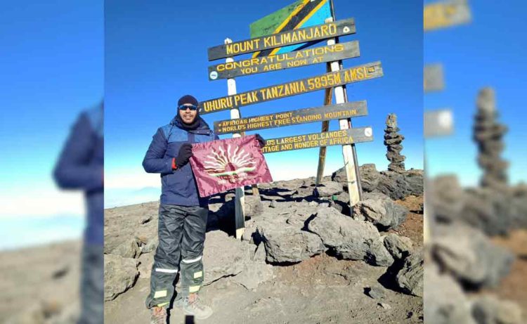 CISF Sub Inspector from Vizag scales Mount Kilimanjaro; the highest peak in Africa