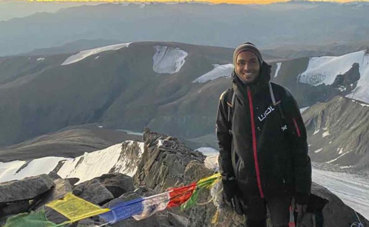 Mountaineer from Vizag treks two highly-challenging summits in Ladakh