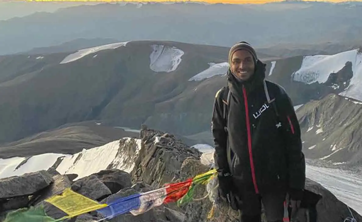 Mountaineer from Vizag treks two highly-challenging summits in Ladakh