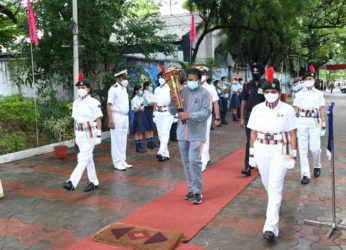 Victory Flame taken to various schools in Visakhapatnam