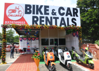 New electric bike and car rental facility at Visakhapatnam railway station