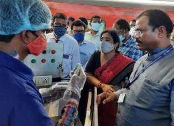 Visakhapatnam railway station inspected by a Railway Board committee