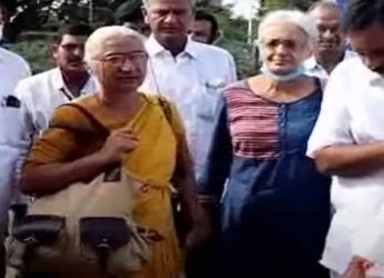 Renowned Social activist Medha Patkar visits Visakhapatnam