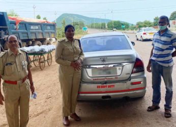 Vizag traffic police catch over 1,000 vehicles using unauthorised stickers