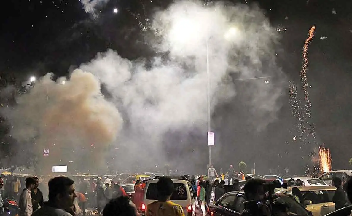 alternatives to firecrackers, diwali in vizag