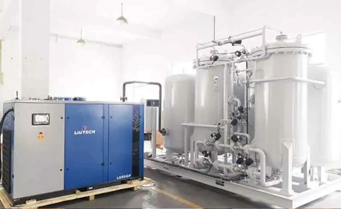 AP Tourism Minister inaugurates an oxygen plant in Chest hospital in Vizag