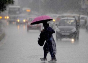 Vizag drenches in heavy downpour on Saturday morning