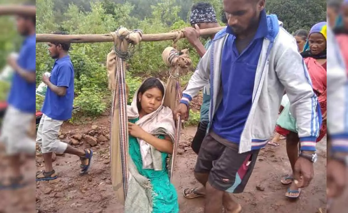 visakhapatnam district collector road connectivity tribal areas