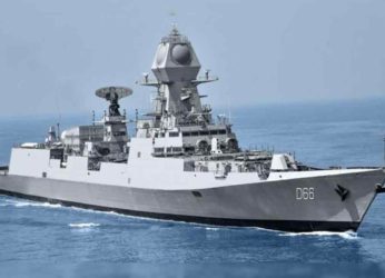 Commissioning ceremony of Indian Navy’s latest destroyer INS Visakhapatnam to be held on 21 November