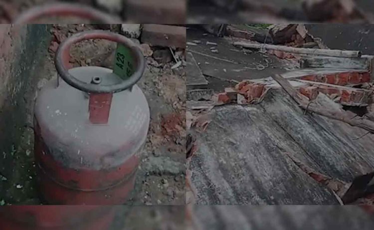1 dead in a LPG cylinder explosion at Sriharipuram, Visakhapatnam