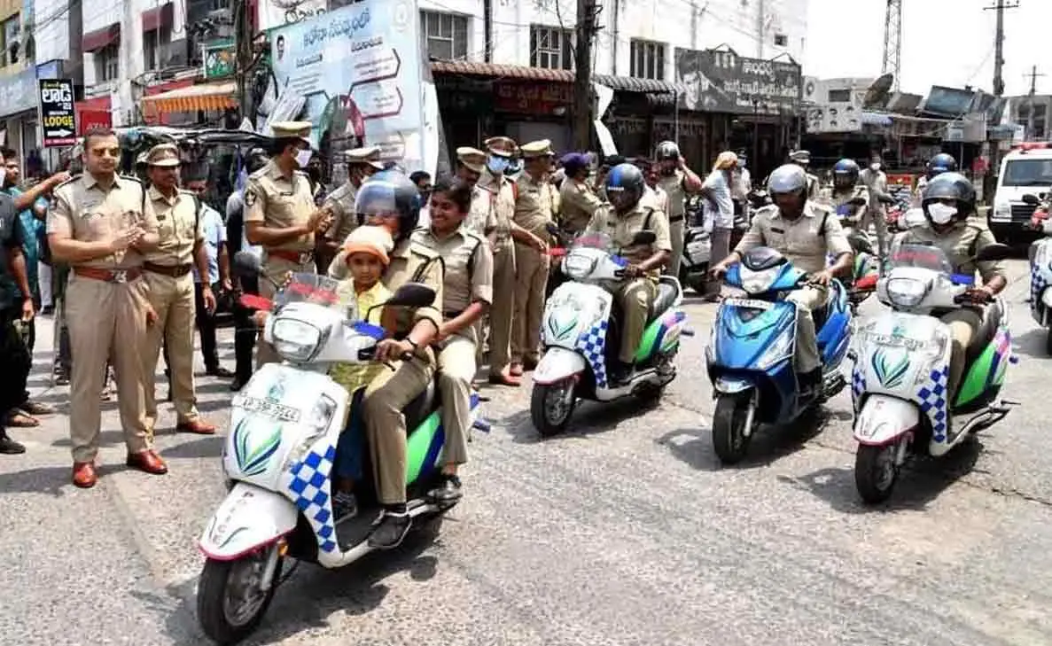 AP Police at top in chargesheeting of crimes against women and children