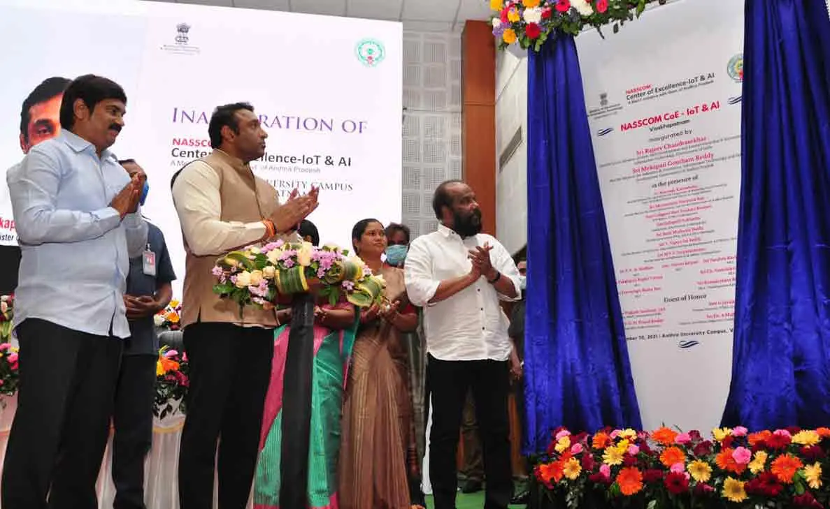 NASSCOM launches Center of Excellence of IoT and AI in Vizag