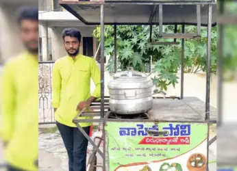 Yo! Vizag Exclusive: Meet the man behind millet idlis of Vasena Poli that left Vice President in awe
