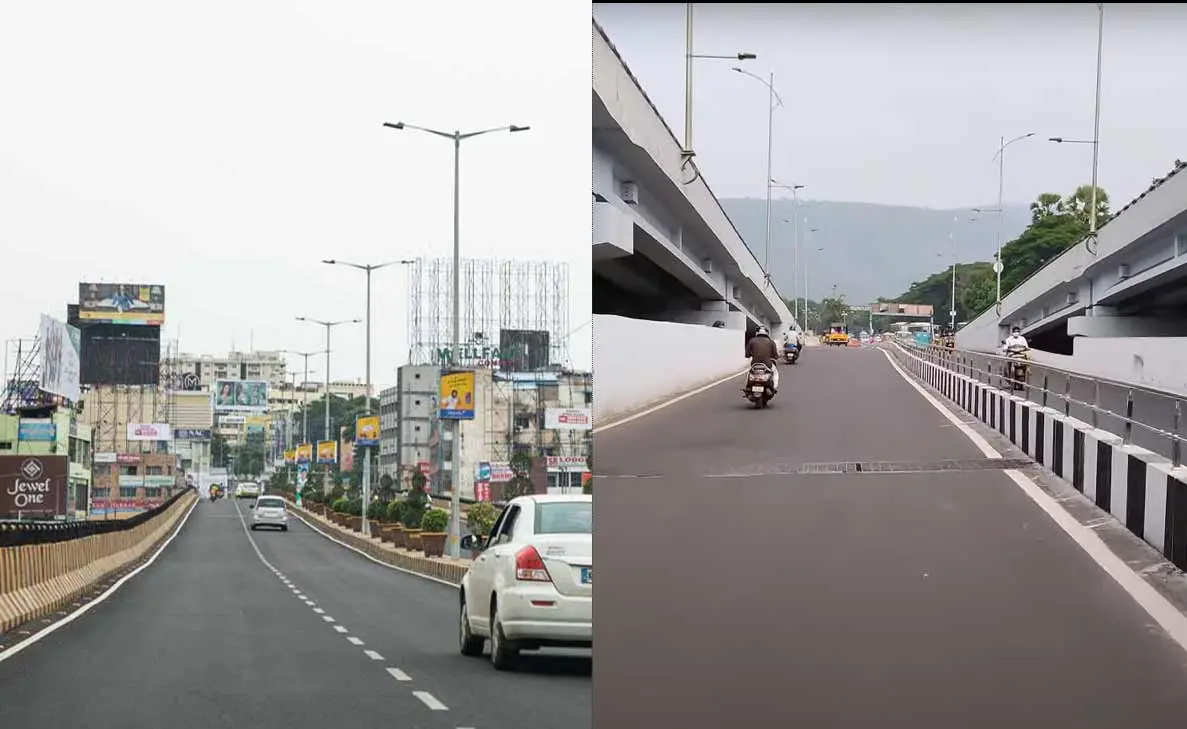 List of Flyovers in Visakhapatnam that were built to ease the traffic