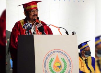 Vice President of India, M Venkaiah Naidu stresses on energy security at the IIPE Convocation in Visakhapatnam