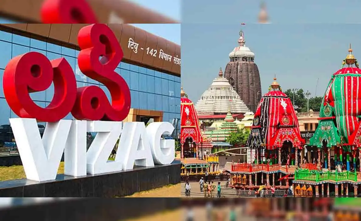 Here is how you can cover the distance from Vizag to Puri