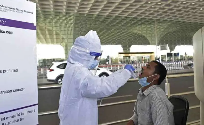 RTPCR tests at Visakhapatnam Airport being strictly conducted