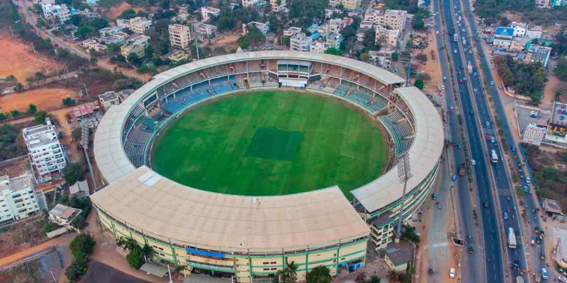 Do you know how many IPL matches were played at Visakhapatnam stadium?